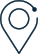 A blue and black pixel art picture of the letter g.