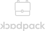 A black and white logo for the oddpack.